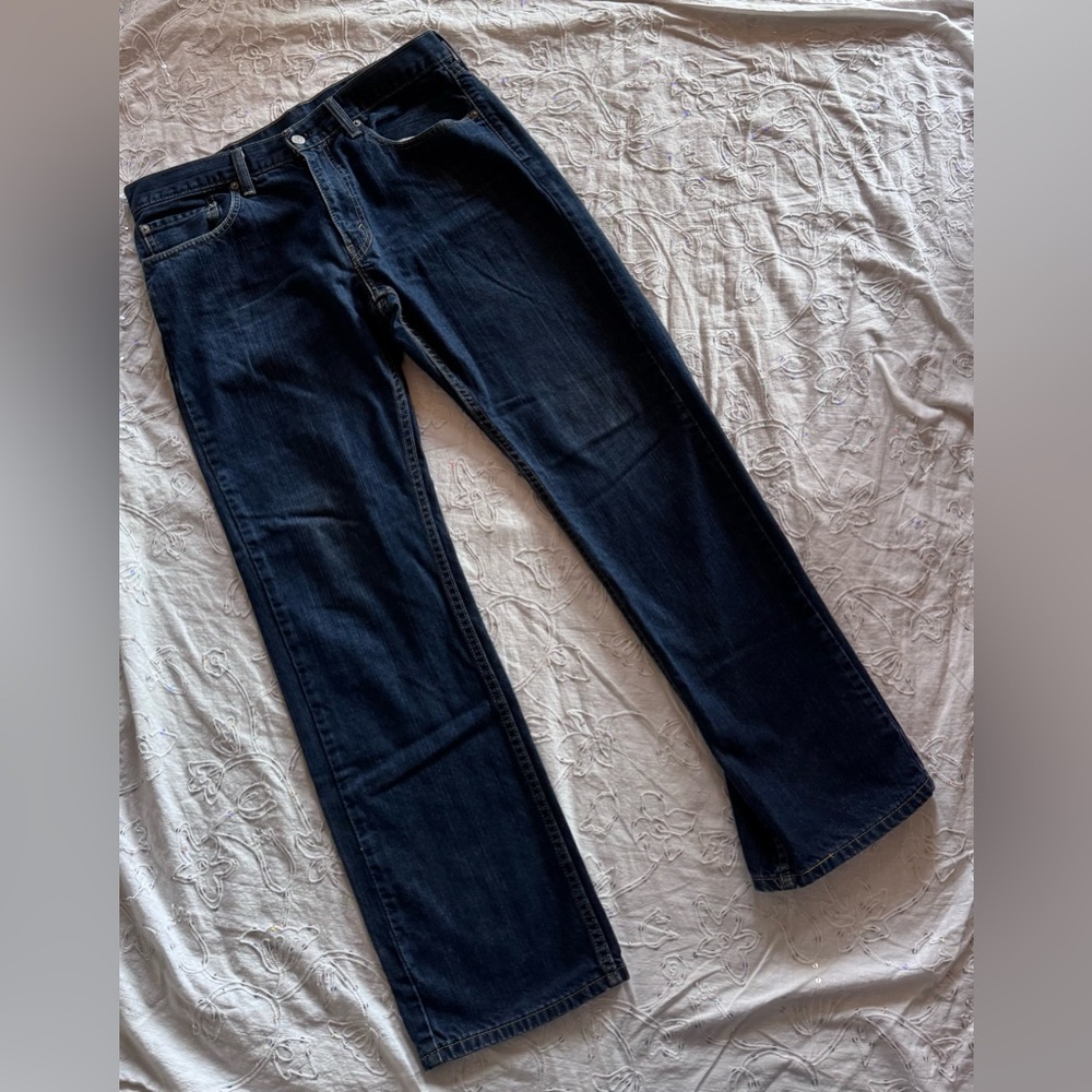 Levi’s 559 Relaxed Straight Jeans – Size 34 x 32 – Dark Wash